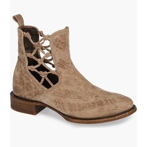 Patina Vie London Secrets Leather Bootie Size 9.5